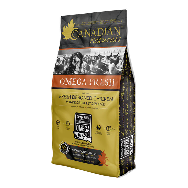 Canadian Naturals Omega Fresh Chicken 4.5lb, All for Dogs, Canadian ...